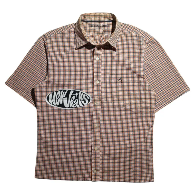 Japanese brand Casual Reworked Casual shirt Pria multicolor photo 1