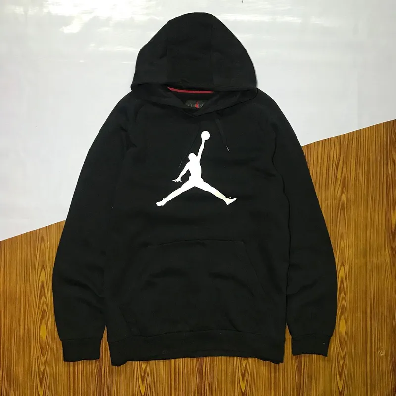 Nike Air Jordan Luxury Casual Hoody Pria black