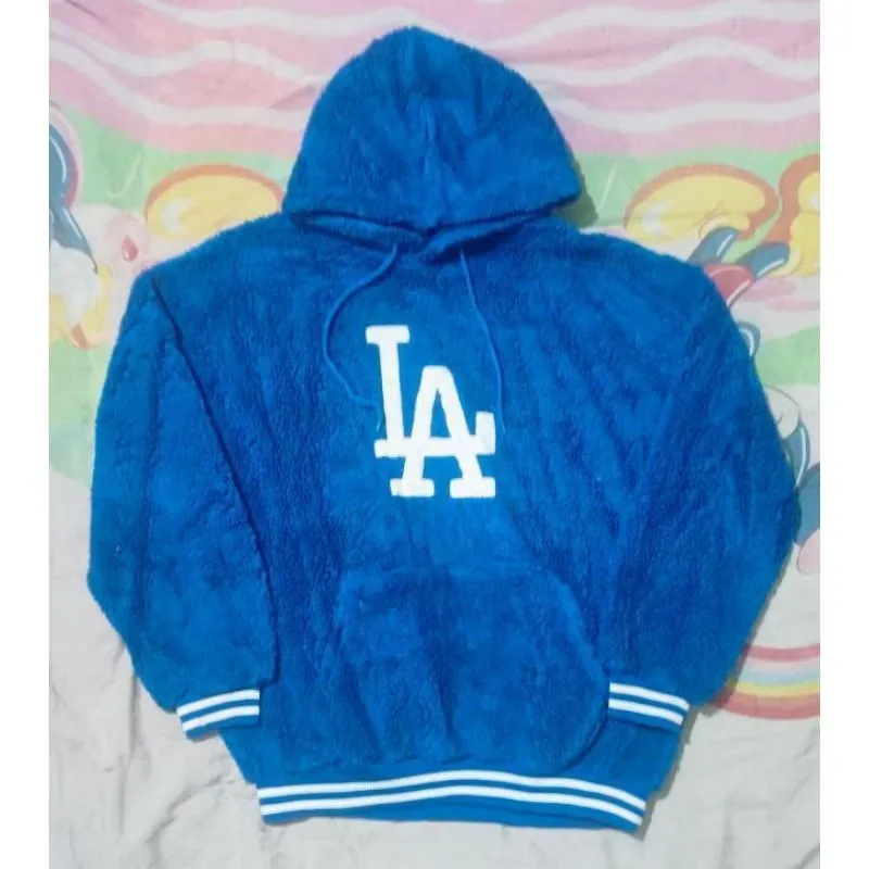 Hoodie Sherpa Vision Vision LA Big Logo Blue photo 1