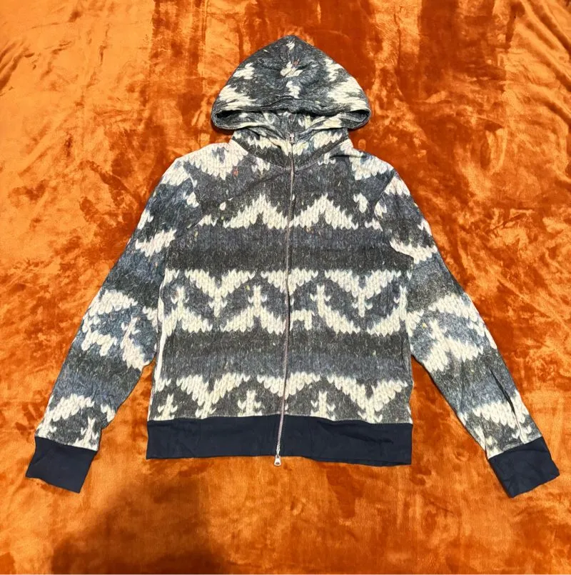 Design Tshirts Store graniph Aztec Pattern Navajo Zip Hoodie photo 1