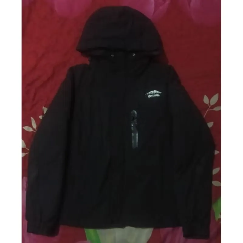 Jaket Puffer Outdoor Product Gorpcore Black photo 1