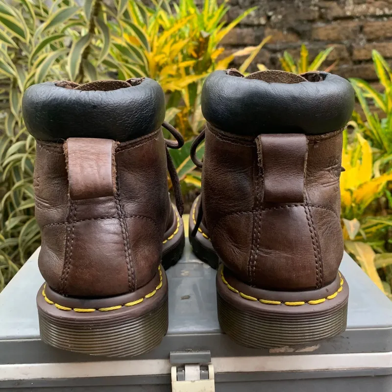 Martens Vintage Casual Boots Pria brown