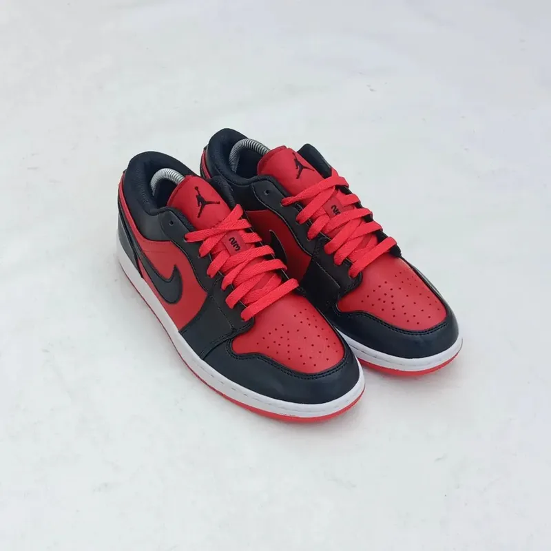 Nike Air Jordan Streetwear Casual Sneakers Wanita red photo 1