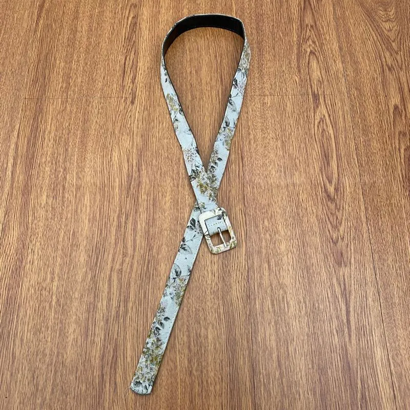 Y2K pattern flower Belt photo 1