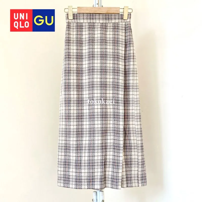 Tartan Semi Tweed GU Uniqlo photo 1