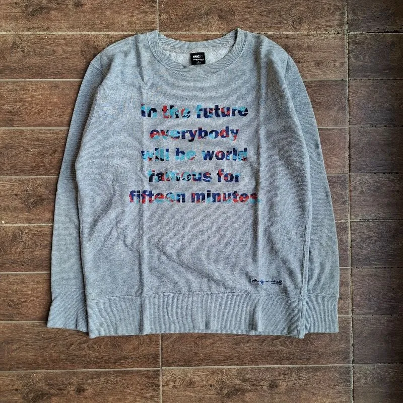 Uniqlo x Andy warhol crewneck photo 1