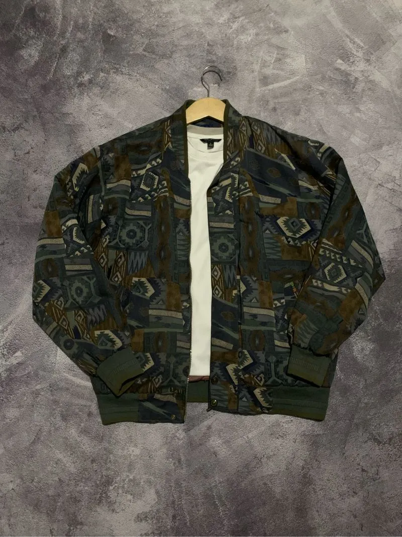 Jacket Bomber Casual Art Vintage Wild Man Size L photo 1