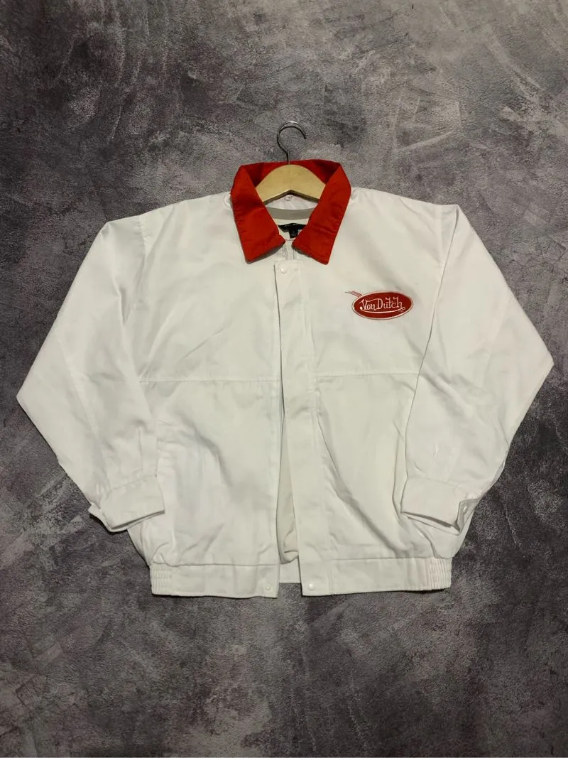 Jacket Work Custom Patch Size L Fit XL Model Oversize Boxy photo 1