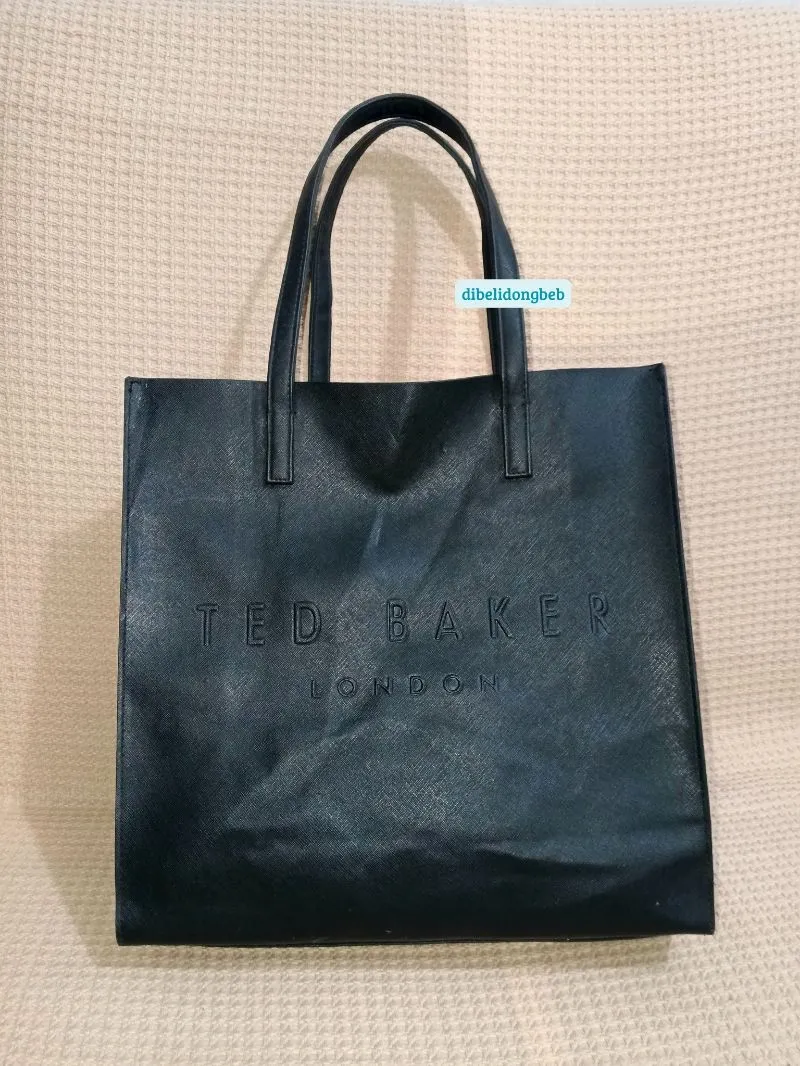 Ted Baker London Black Tote Bag Tas Hitam photo 1
