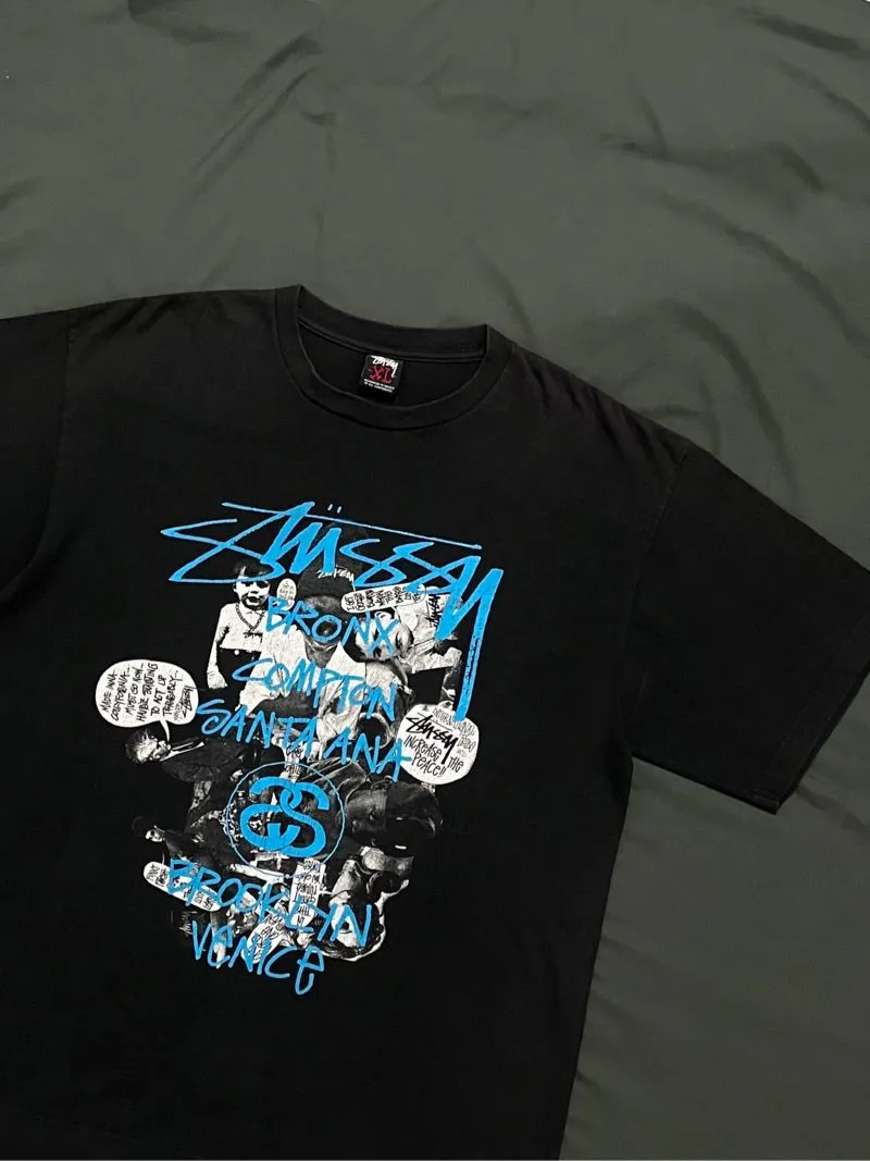 tshirt stussy world tour child photo 1