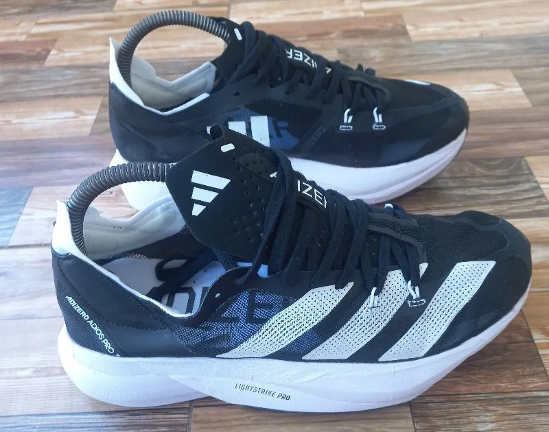 Adidas Adizero Adios Pro Black White Preloved
