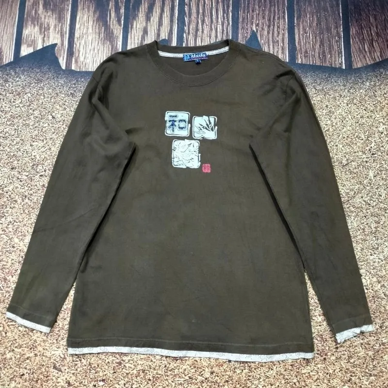 kaos panjang pria ALASKO JAPANES TRADITION long sleeve murah photo 1