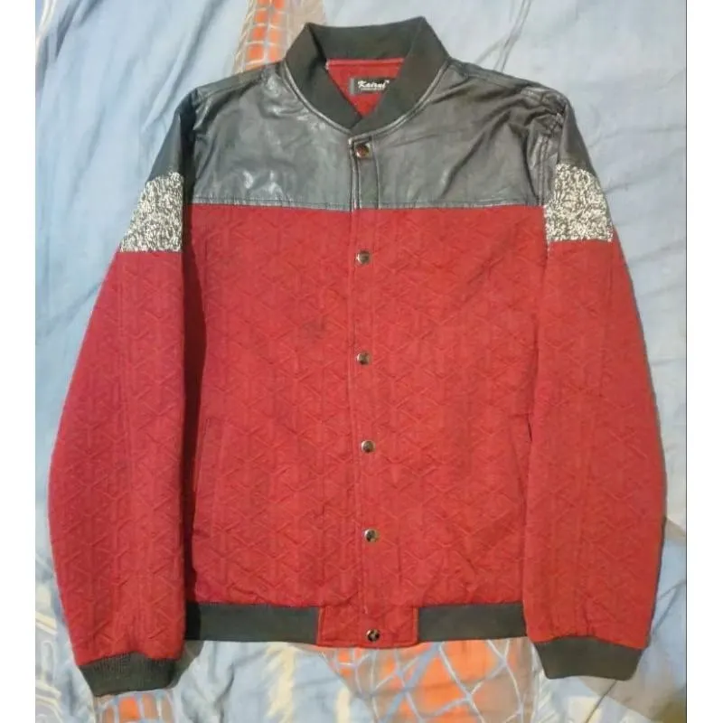 Varsity Jaket Semi Leather Kairui photo 1