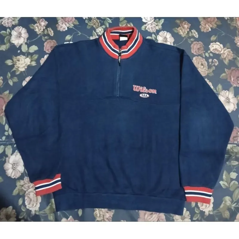 Halfzip Wilson Vintage photo 1