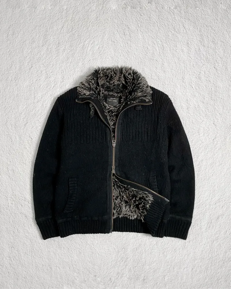 Japanese brand tete homme issey miyake jacket fur photo 1