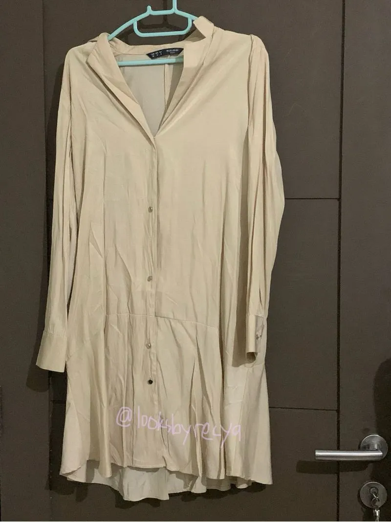 DRESS MINIMAL COKLAT photo 1
