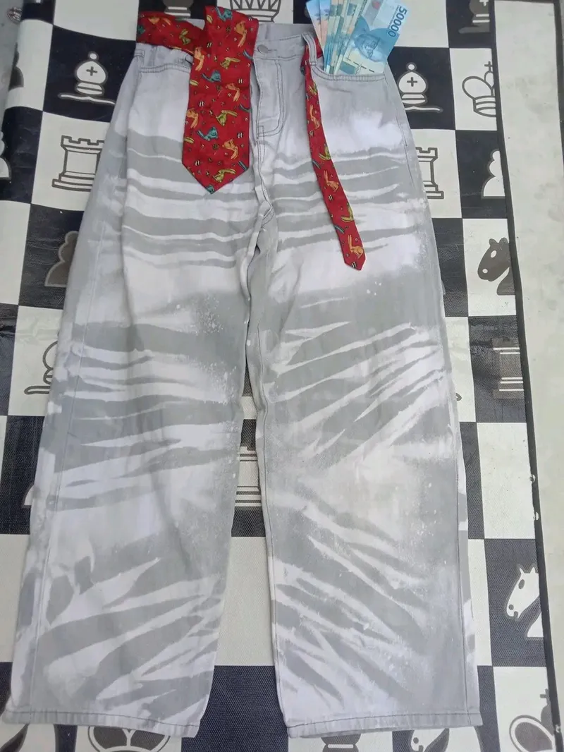 Brú Na Bóinne Casual Casual pants Pria white gray photo 1