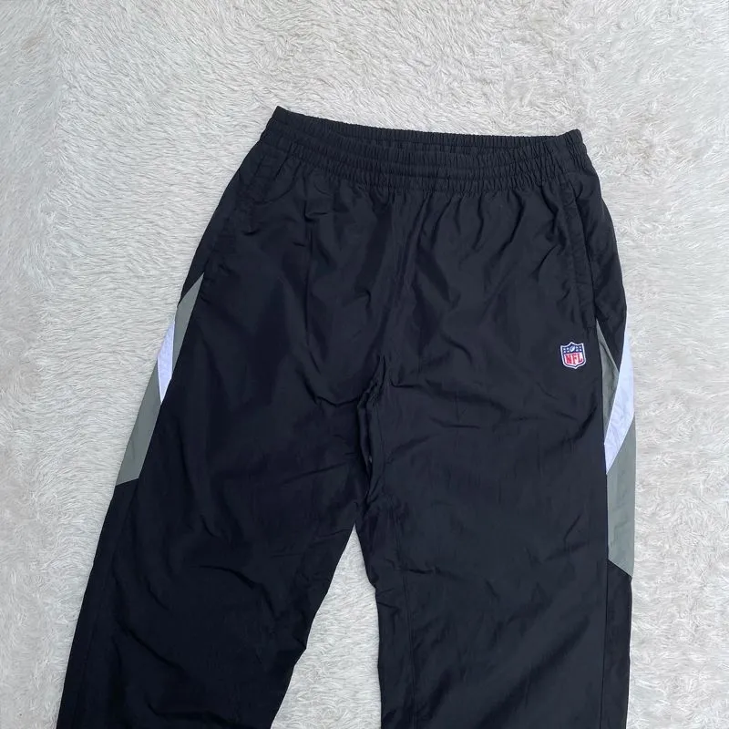 NFL Team Apparel Jogger Pants Celana Training Black photo 1