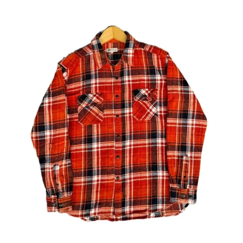 KEMEJA FLANNEL NATURAL AUTHENTIC GARMENT SEPERTI BARU photo 1
