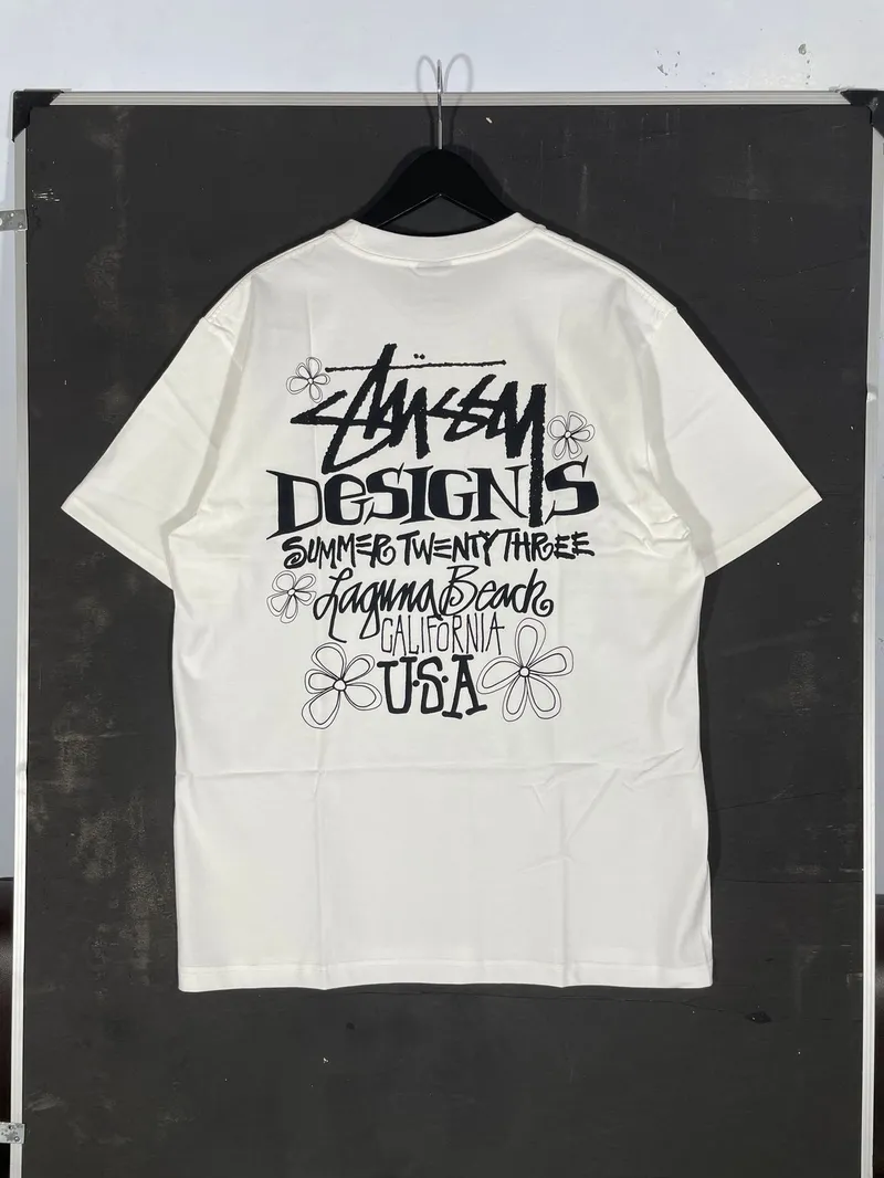 Stussy Streetwear T-shirt Pria white photo 1