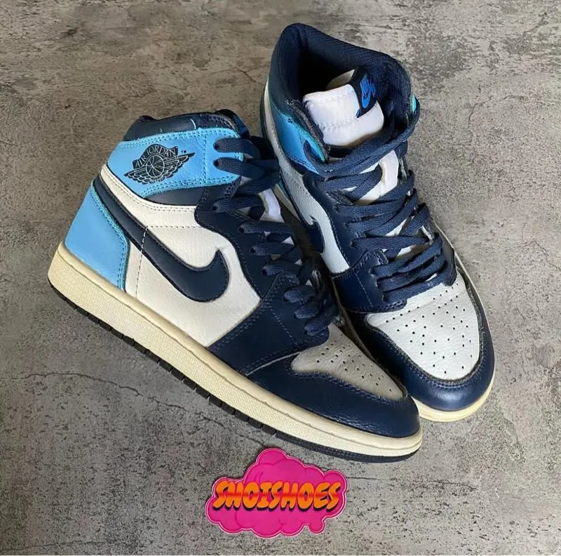 NIKE AIR JORDAN HIGH OBSIDIAN BLUE SIZE 40 (25 cm) Preloved