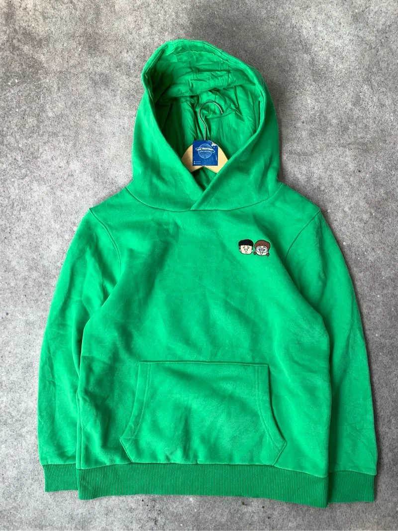Hoodie sandbox hijau size M photo 1