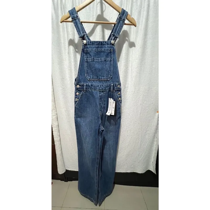 Stradivarius Casual Jumpsuit Wanita blue photo 1