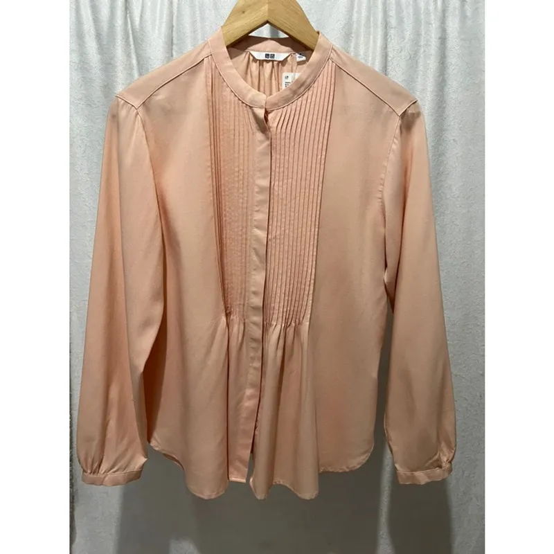 Uniqlo Casual Blouse Wanita orange photo 1