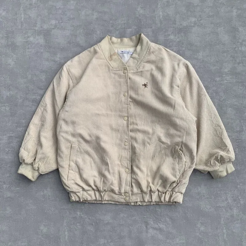 Classical Varsity Corduroy Jacket photo 1