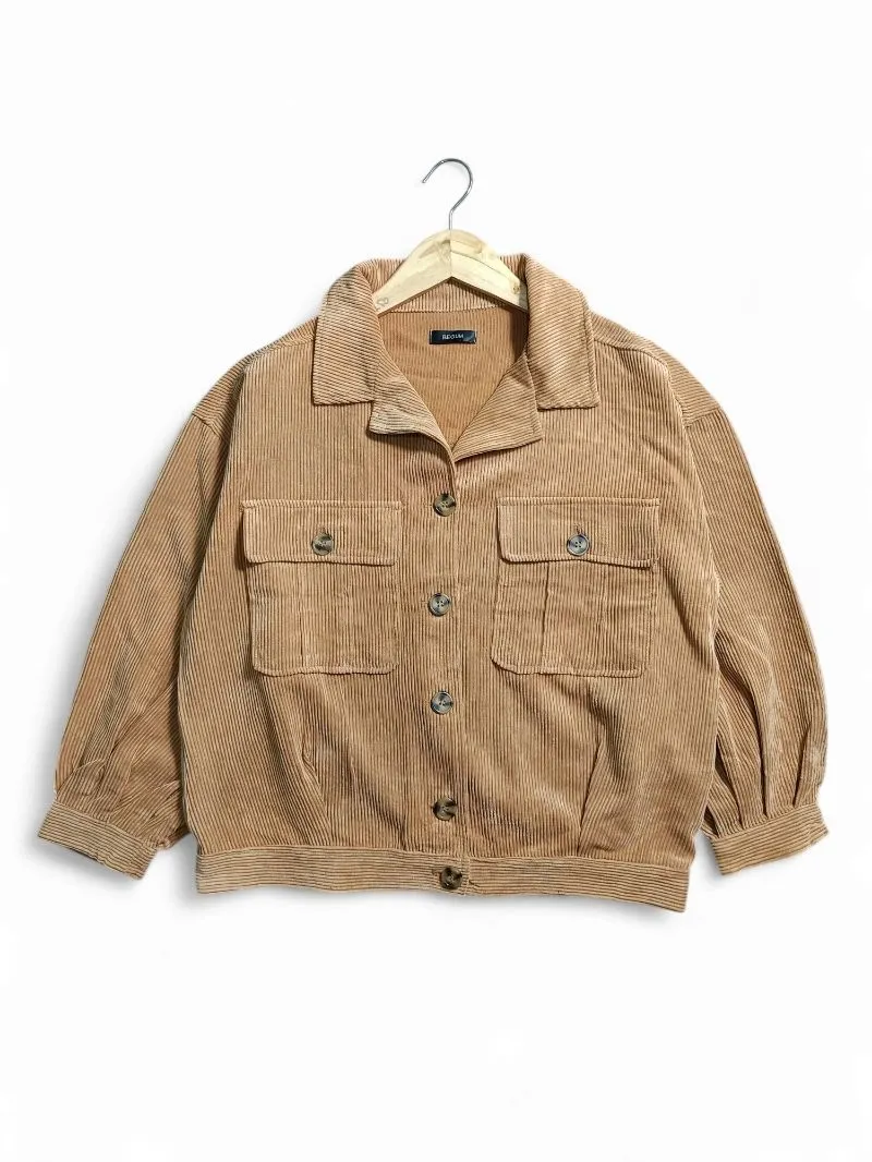 Outer Corduroy khaki photo 1