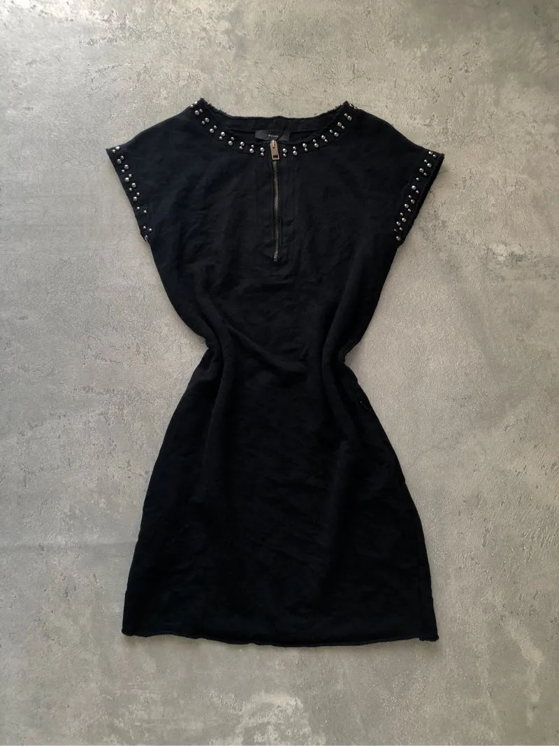 Diesel Dress Black Studded Style photo 1