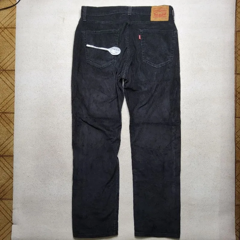 LEVIS 505 CORDUROY pants size W 33 L 30 photo 1