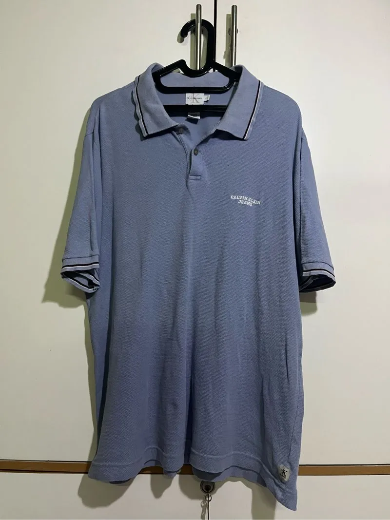 Calvin Klein polo shirt (sky blue) photo 1