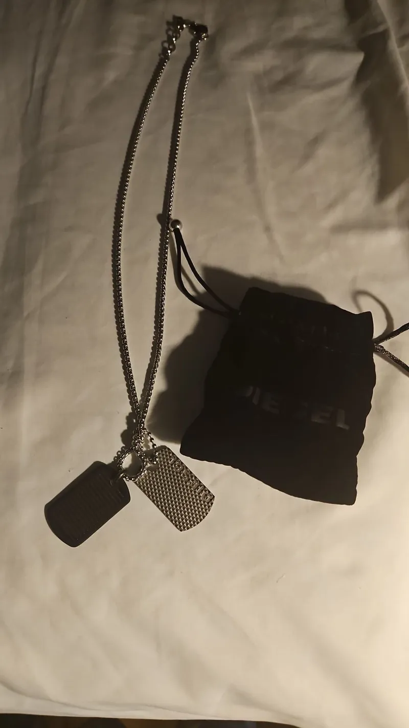 Diesel Vintage Streetwear Jewellery Pria silver photo 1