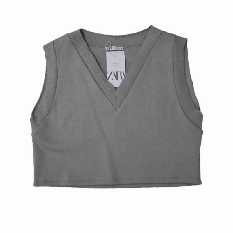 ZARA Cropped vest photo 1