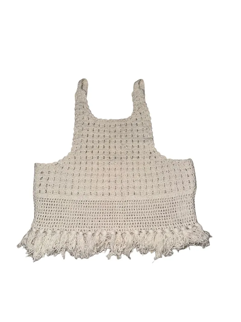 Zara fringe top photo 1