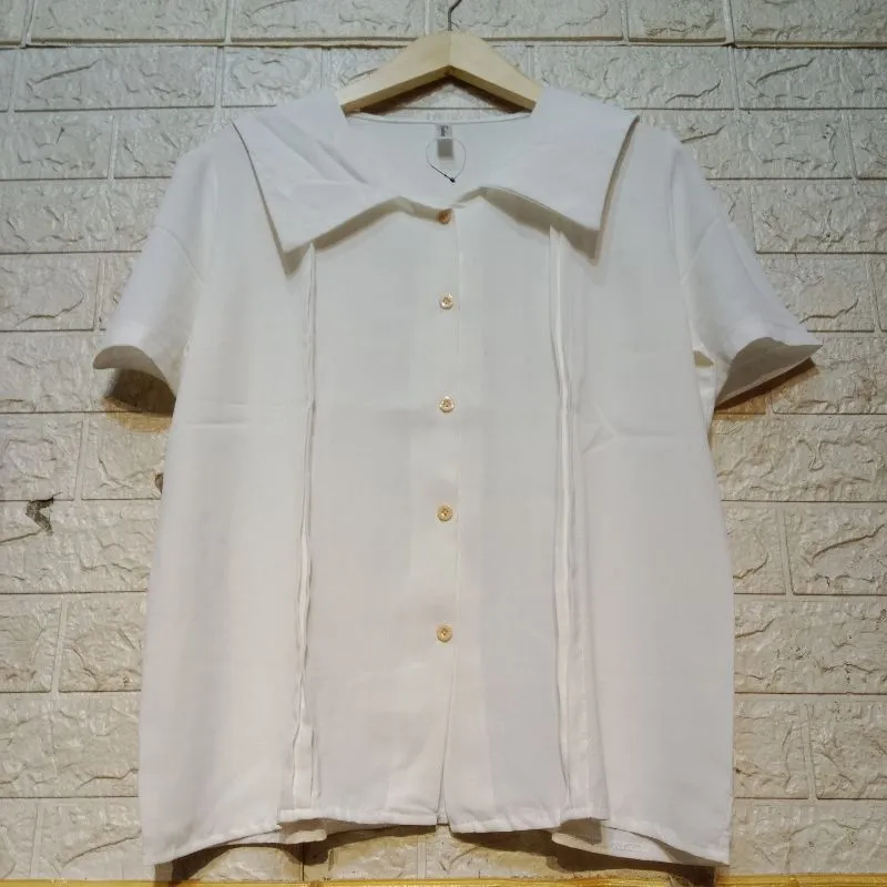 kemeja blouse wanita premium photo 1