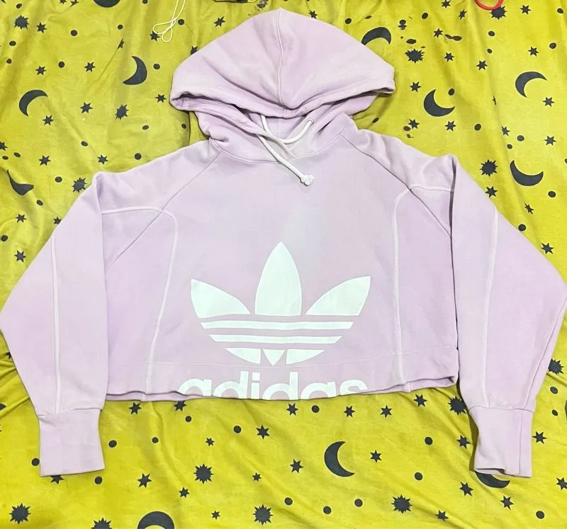 Hoodie crop adidas photo 1