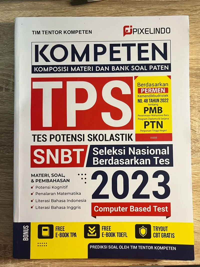 Buku Tes Potensi Skolastik untuk SNBT/UTBK Tahun 2023 photo 1