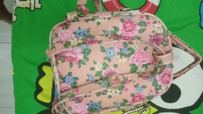 tas ransel bunga bunga photo 1