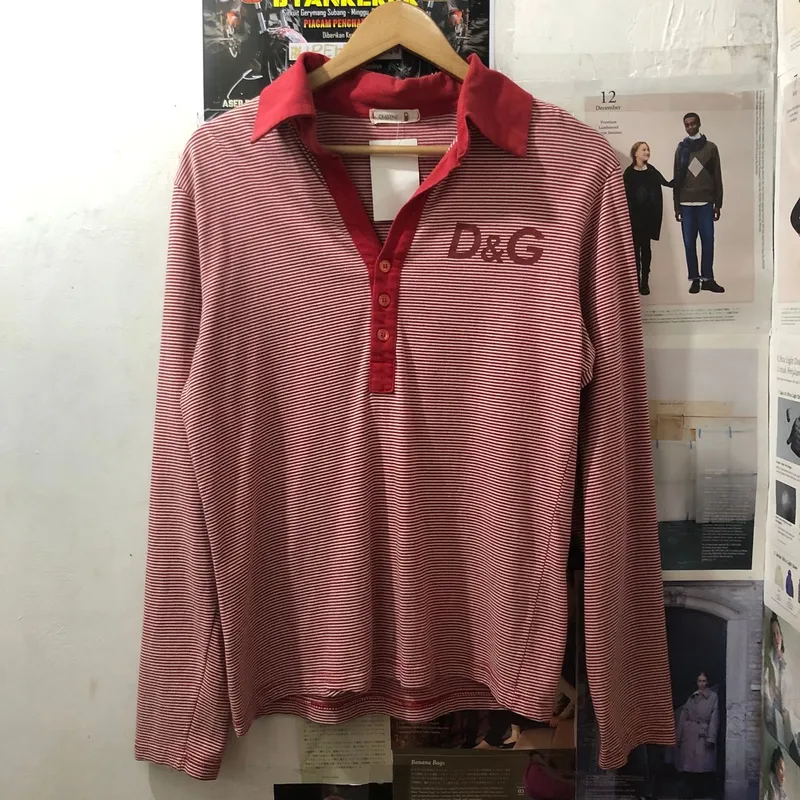 Casual T-shirt Wanita white red photo 1