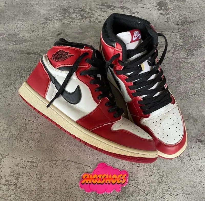NIKE AIR JORDAN 1 HIGH CHICAGO SIZE 42,5 (27 CM) photo 1