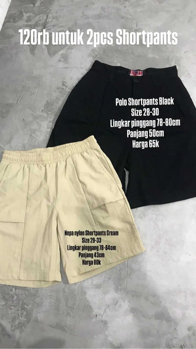Bundling Shortpants 120rb untuk 2pcs photo 1