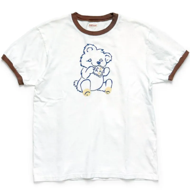 Kapital Peckish Little Bear Tenjiku Ringer T-shirt photo 1