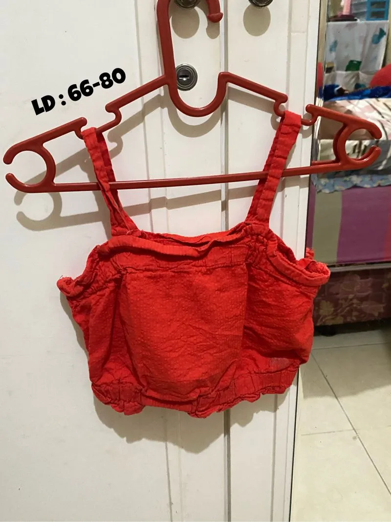 tank top merah photo 1