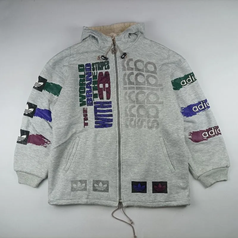 Adds Jaspo zip hoodie tebal size XL J008 photo 1