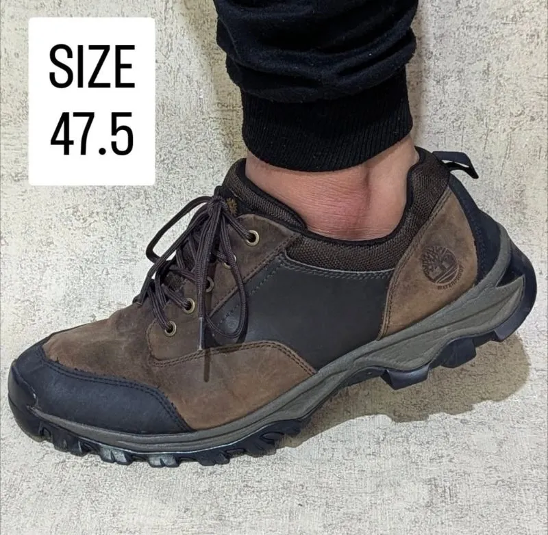 TIMBERLAND BROWN HIKING SHOES & BOOTS SIZE 47 photo 1