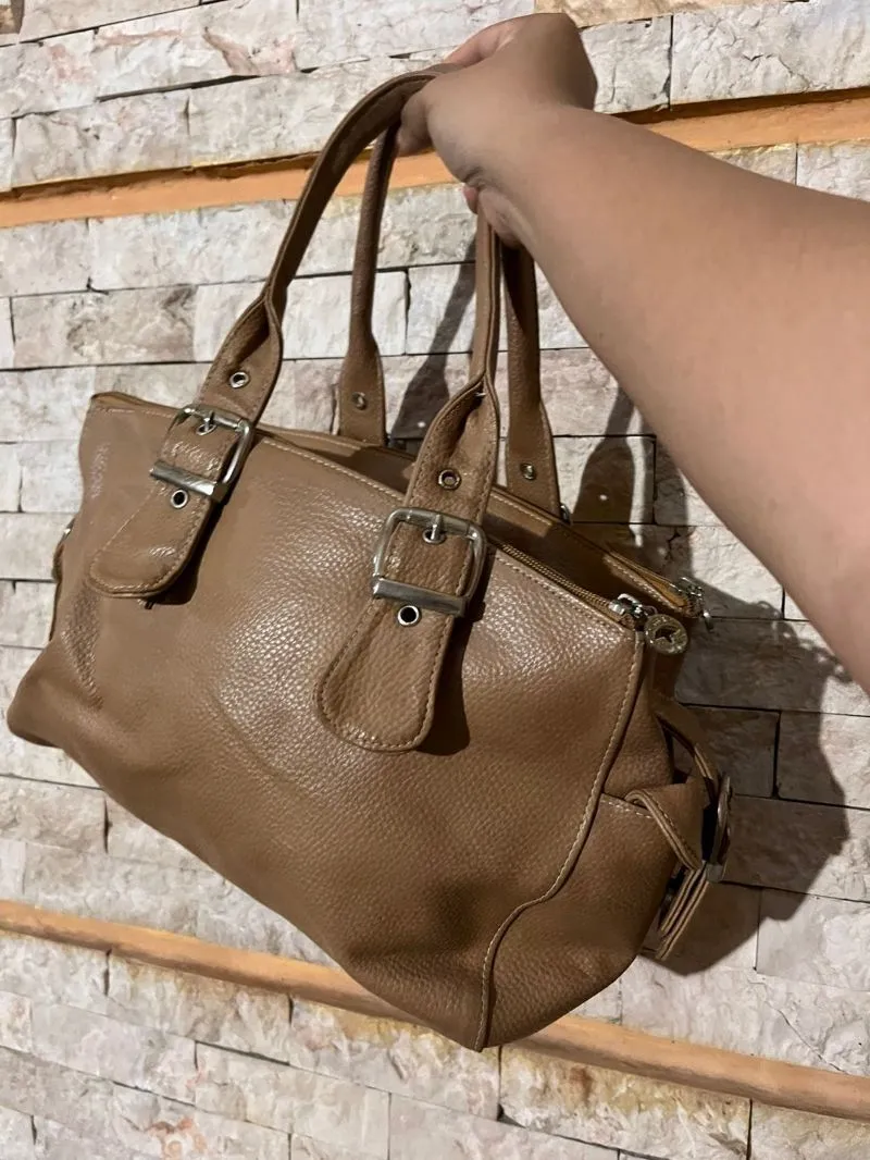 Turati milano hand bag /vintage leather shoulder bag