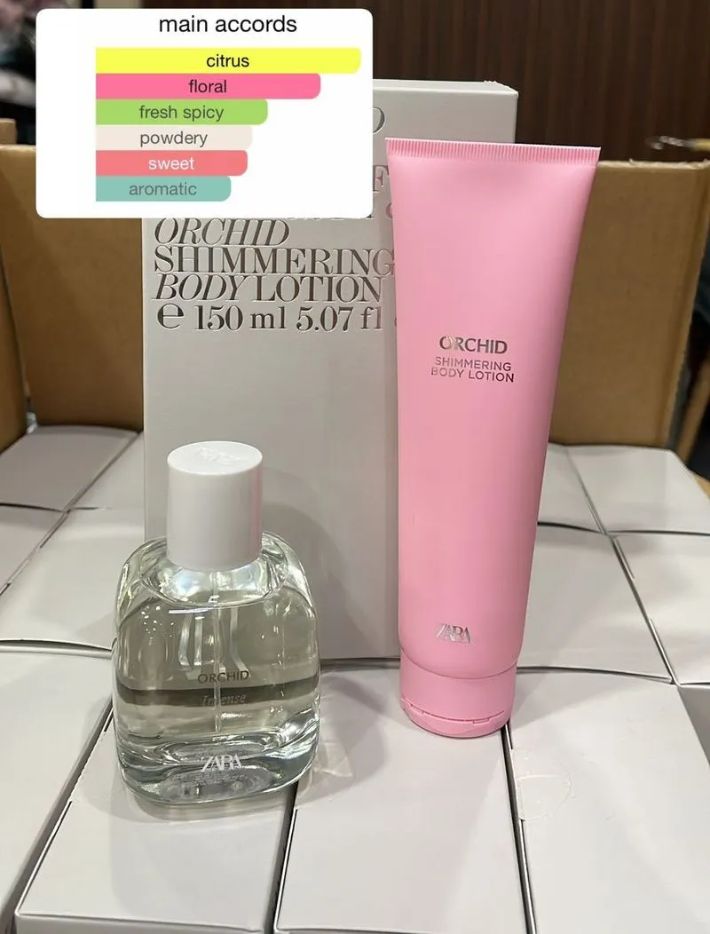 Zara parfume + body lotion bundling box photo 1
