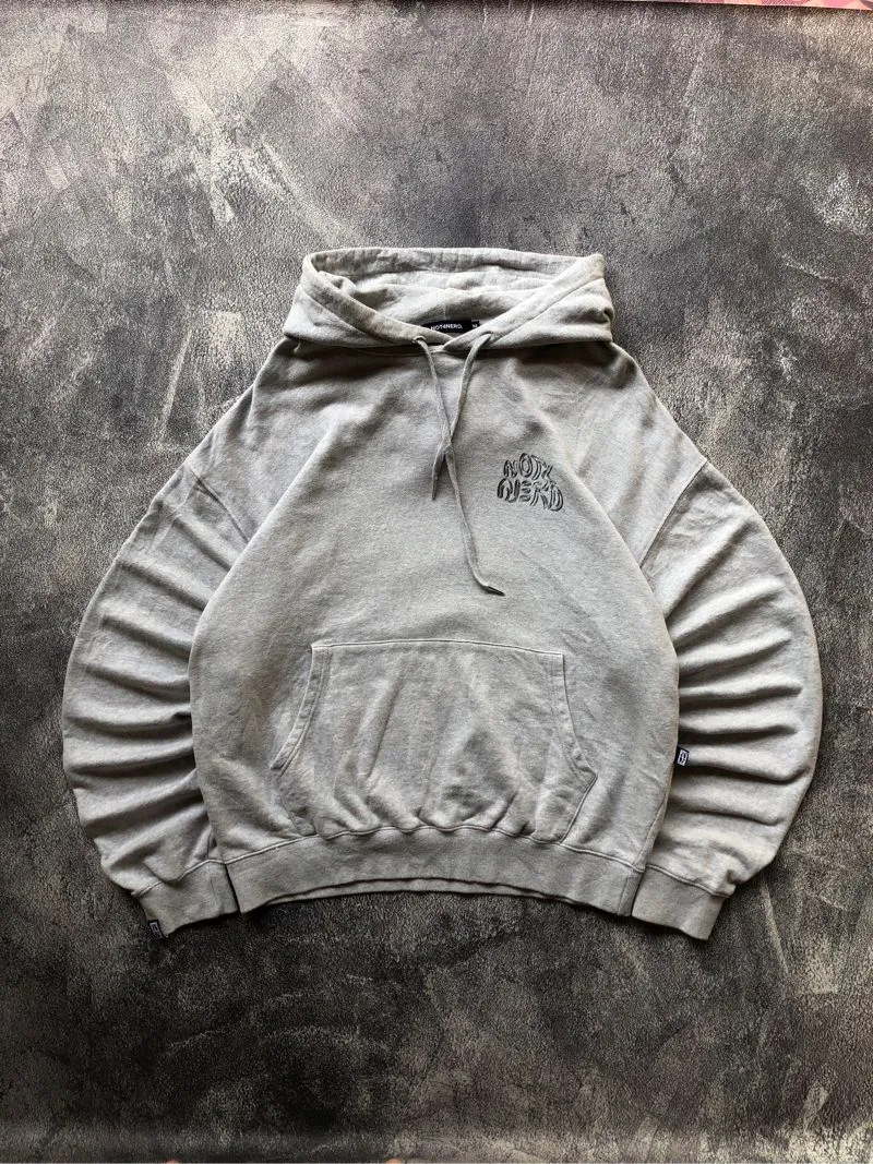 Hodie Not Four Lattering Nerd Big Logo🦦 photo 1